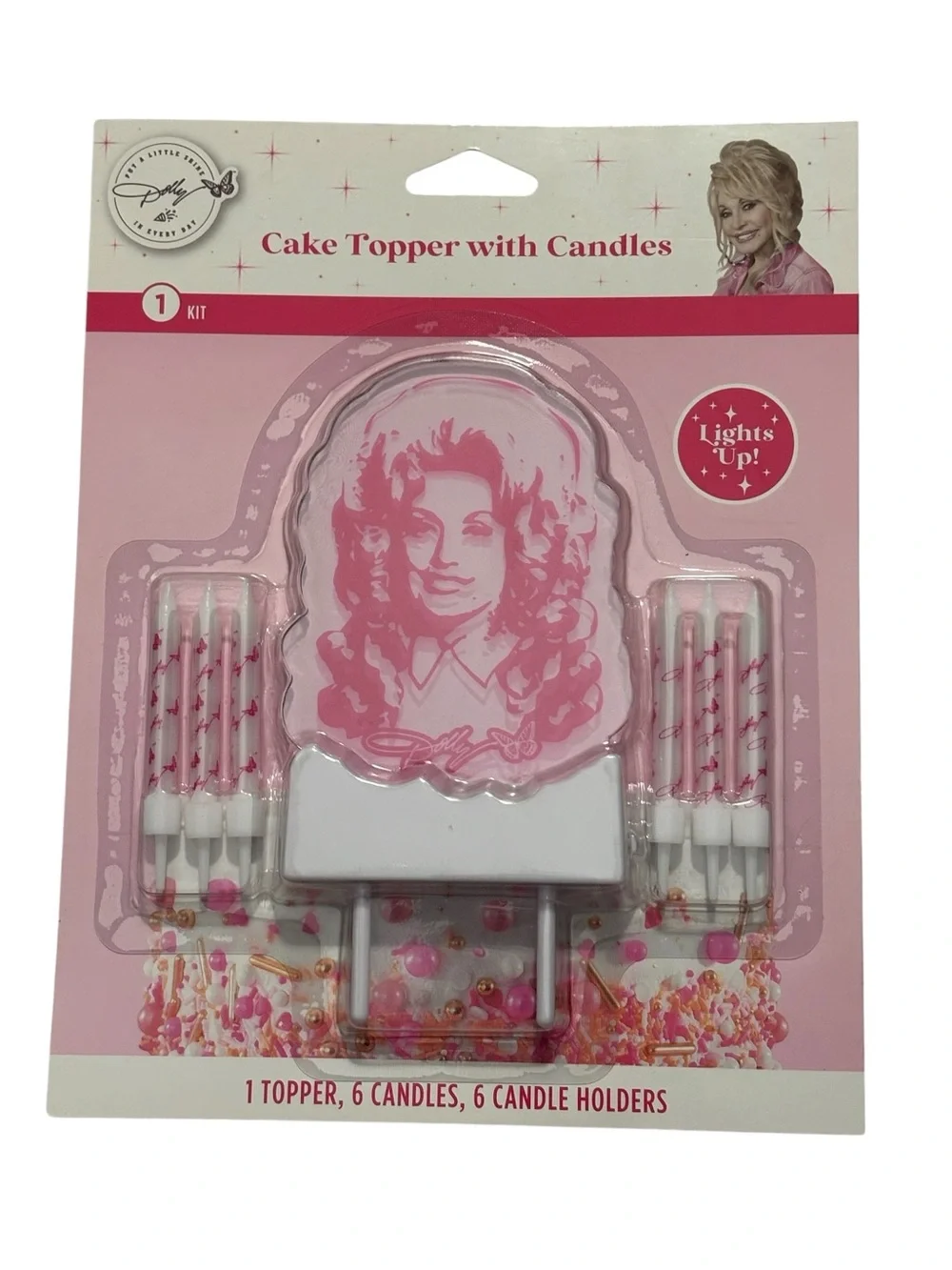 Dolly Parton 3 Piece Party Accessories Decorations Set NEW, What Would Dolly Do?